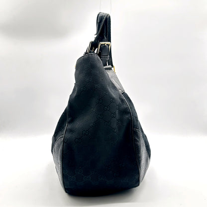 Gucci Hobo Toile GG Noir - profil opposé