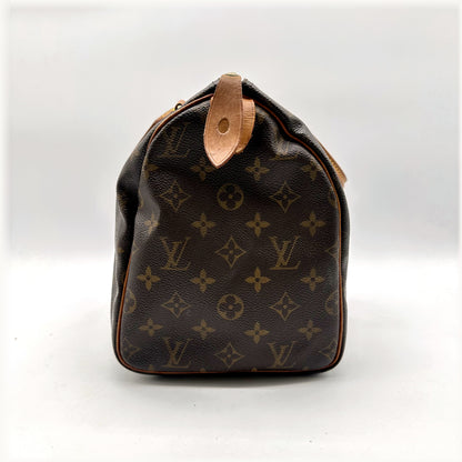 Louis Vuitton Speedy 30 Toile Monogram - profil opposé