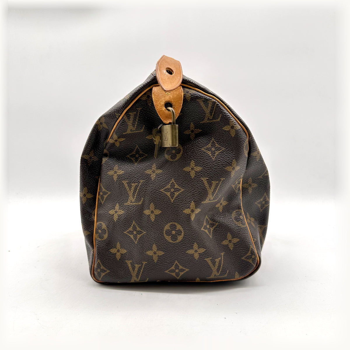 Louis Vuitton Speedy 30 Toile Monogram - profil opposé