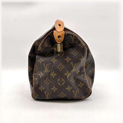 Louis Vuitton Speedy 30 Toile Monogram - profil opposé
