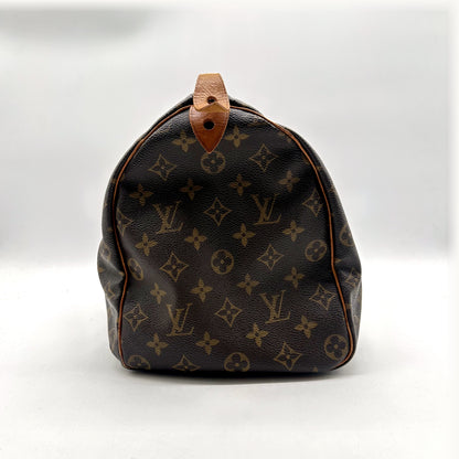 Louis Vuitton Speedy 35 Toile Monogram - profil opposé