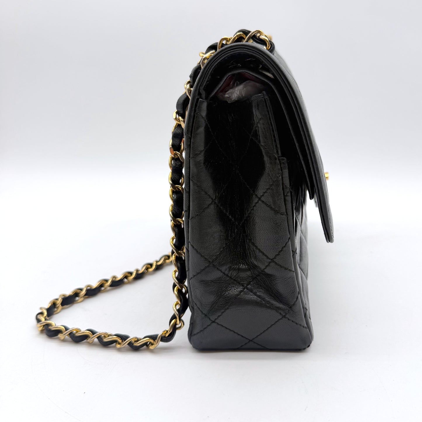 Chanel Double Flap 25 – côté gauche