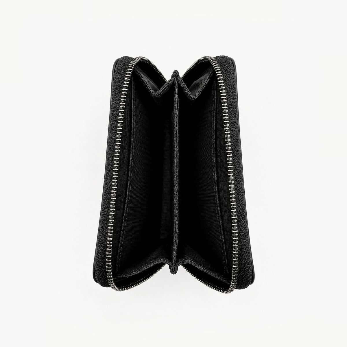 Céline Porte-monnaie zippé Toile Imprimée - intérieur ouvert, compartiment doublé de noir