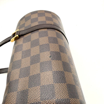 Louis Vuitton Papillon Damier Ebène - vue latérale et anse