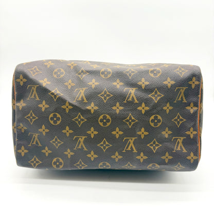 Louis Vuitton Speedy 30 Toile Monogram - dessous du sac, toile Monogram