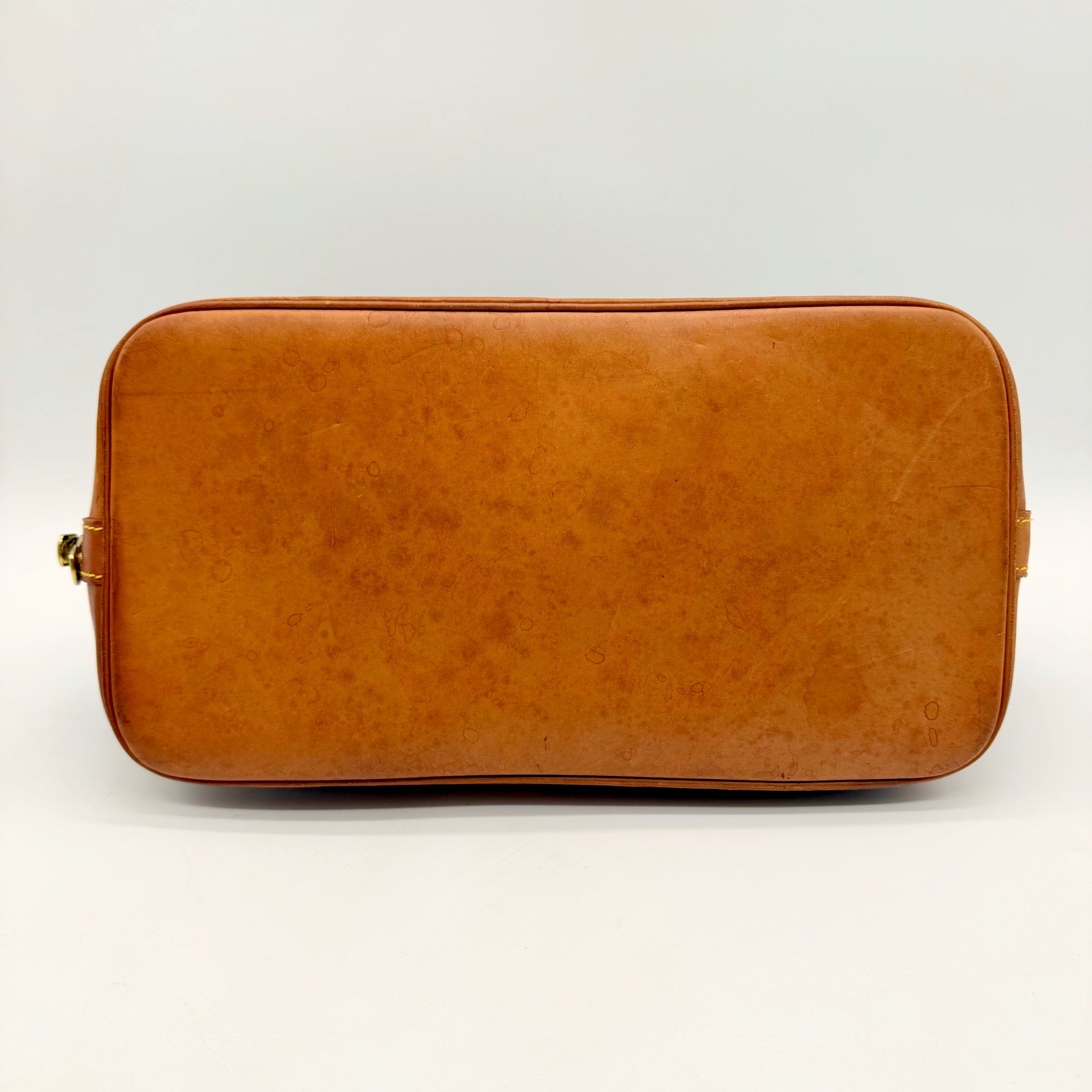 Louis Vuitton Alma Toile Monogram - dessous en cuir naturel