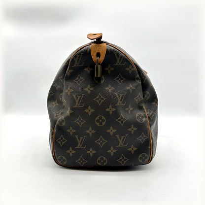 Louis Vuitton Speedy 40 Toile Monogram - vue de l'autre bout du sac