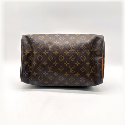 Louis Vuitton Speedy 30 Toile Monogram - base du sac