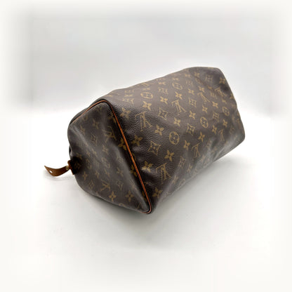 Louis Vuitton Speedy 30 Toile Monogram - vue en angle opposé