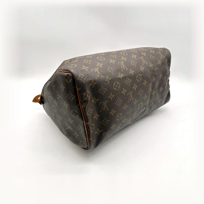 Louis Vuitton Speedy 35 Toile Monogram - vue en angle opposé