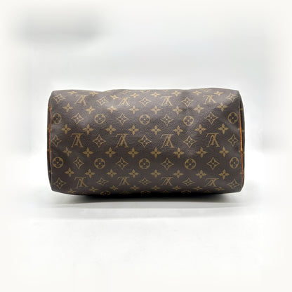 Louis Vuitton Speedy 35 Toile Monogram - vue du dessous, fond du sac