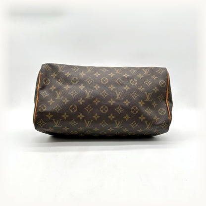 Louis Vuitton Speedy 35 Toile Monogram - vue du dessous, fond du sac