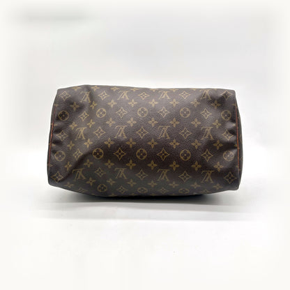 Louis Vuitton Speedy 35 Toile Monogram - vue du dessous, fond du sac
