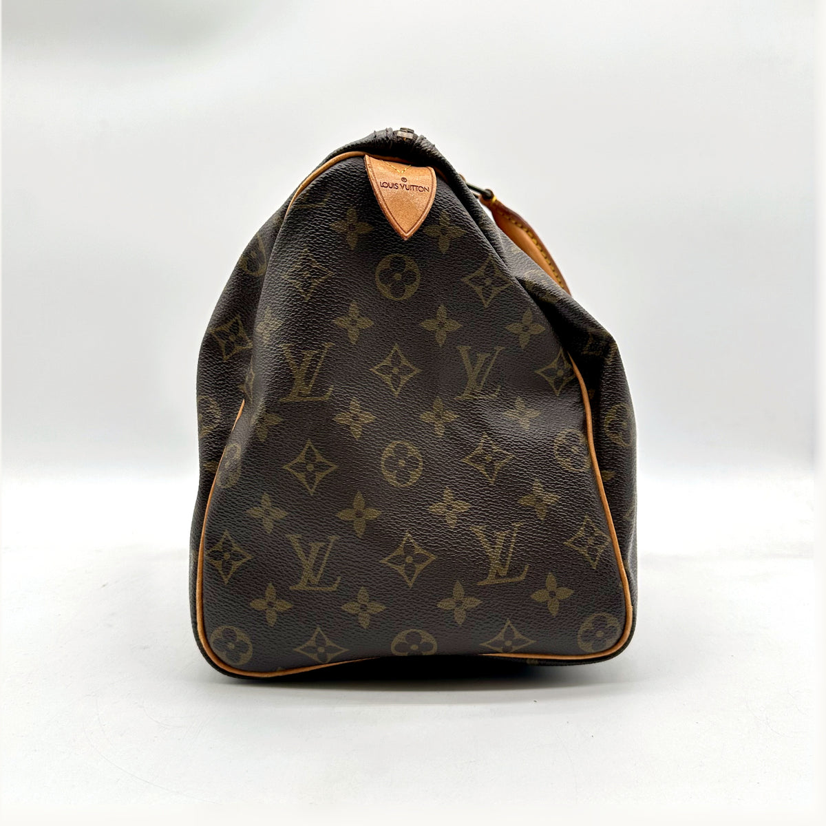 Louis Vuitton Speedy 35 Toile Monogram - vue de l'autre bout du sac