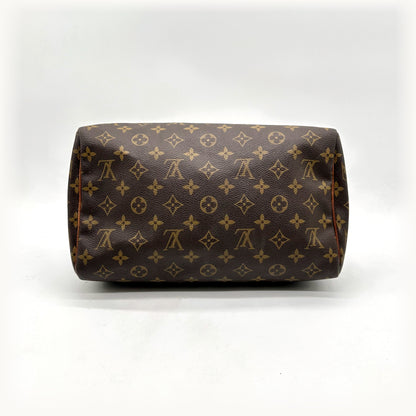 Louis Vuitton Speedy 30 Toile Monogram - vue du dessous, fond du sac
