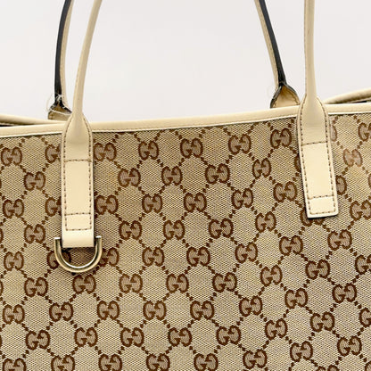Gucci Tote toile GG - attache d'anse et anneau D
