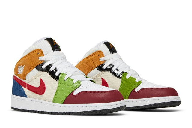 Air Jordan 1 Mid SE Patchwork