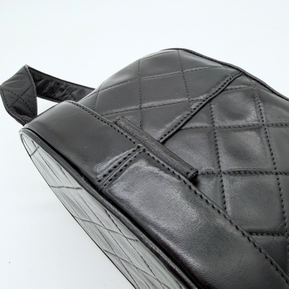 Chanel – Vanity Vintage Cuir Noir