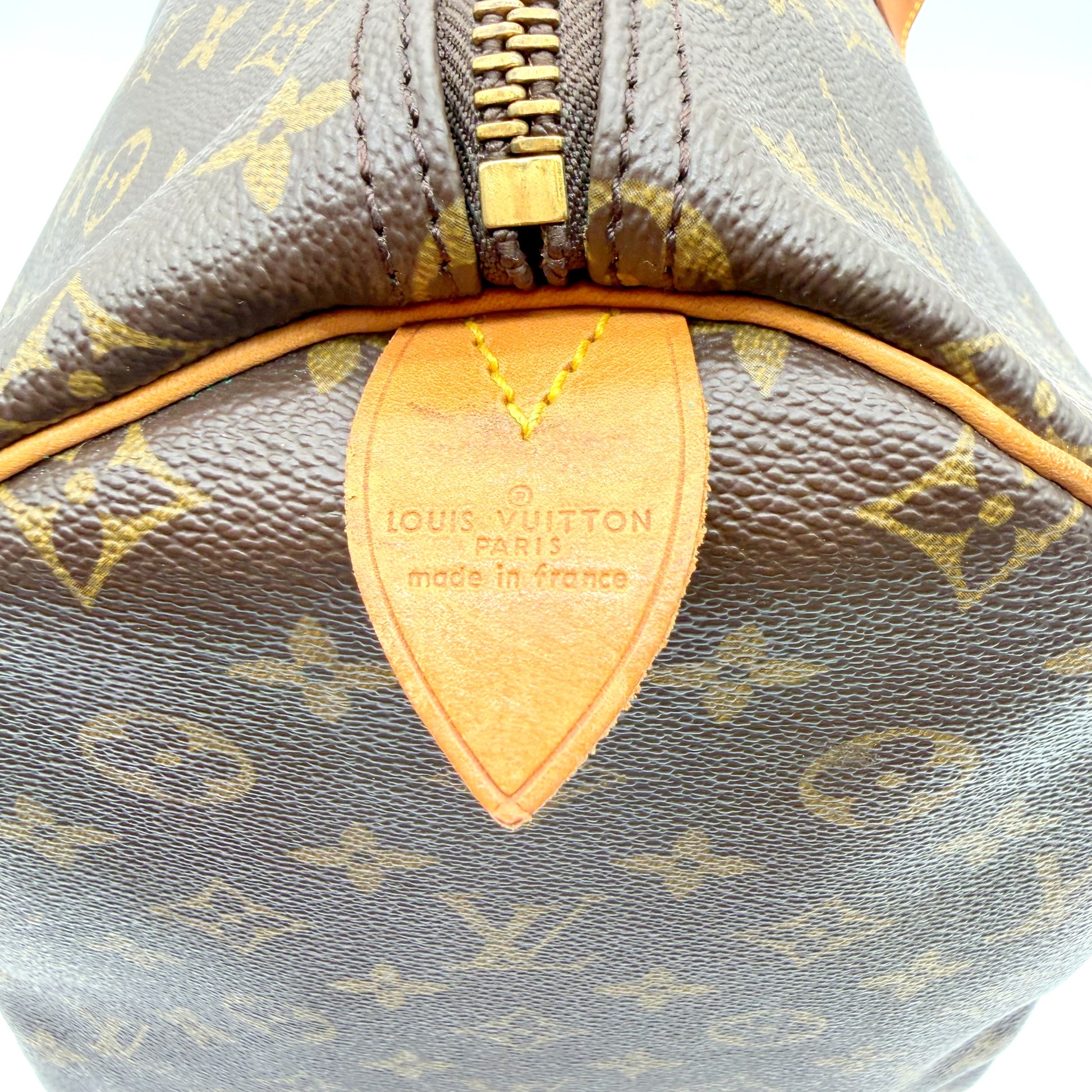 Louis Vuitton Keepall 55 Monogram - estampille Louis Vuitton Paris made in France