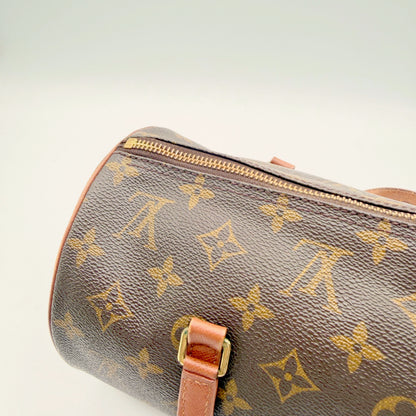 Louis Vuitton Papillon 30, détail du zip côté opposé