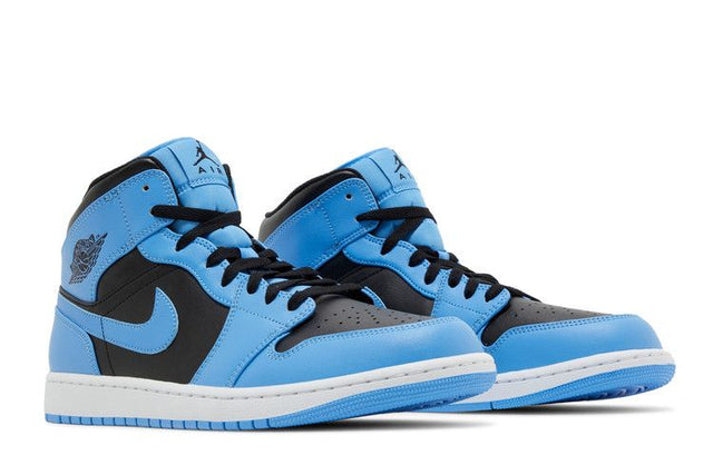 Air Jordan 1 Mid University Black White