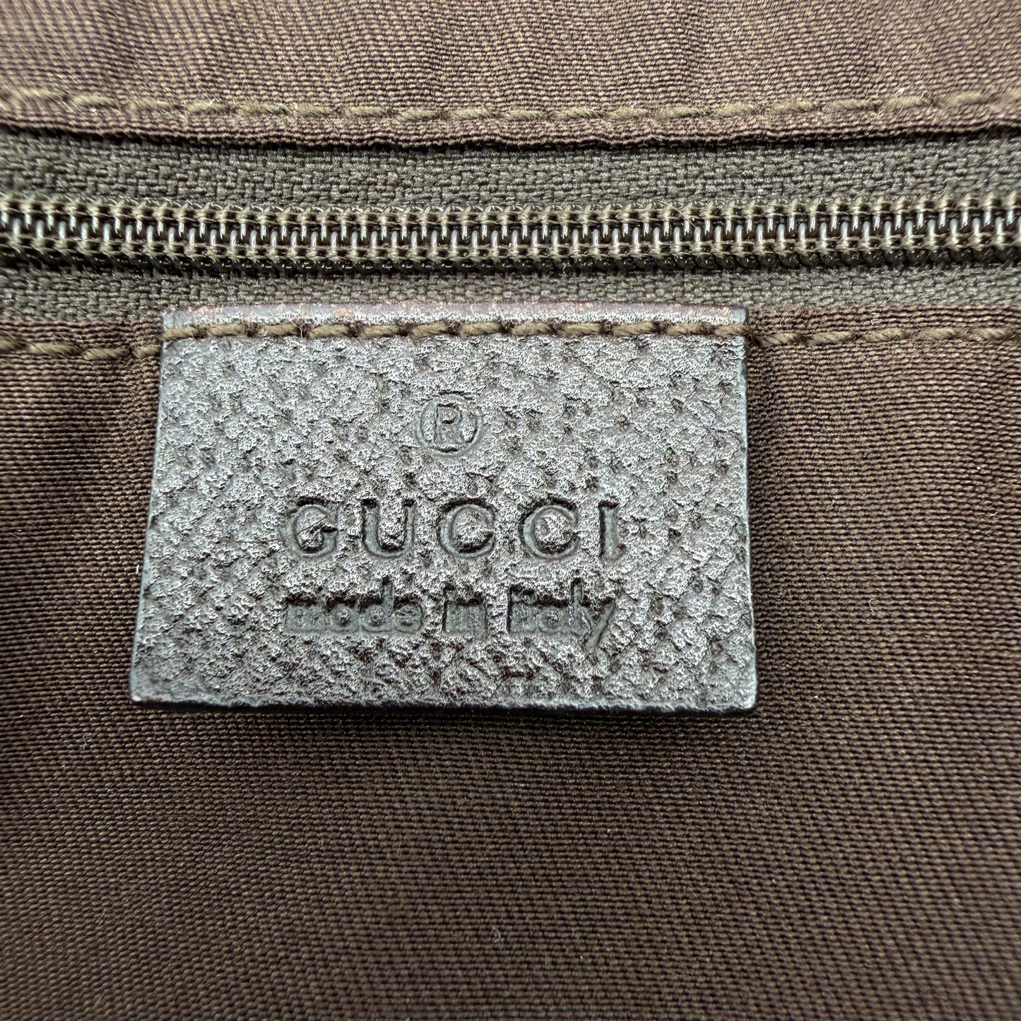 Gucci Princy Tote toile GG beige - cachet Gucci Made in Italy