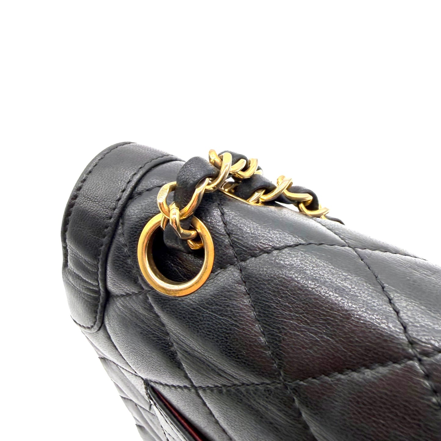 Chanel Double Flap 25 – œillet de chaîne