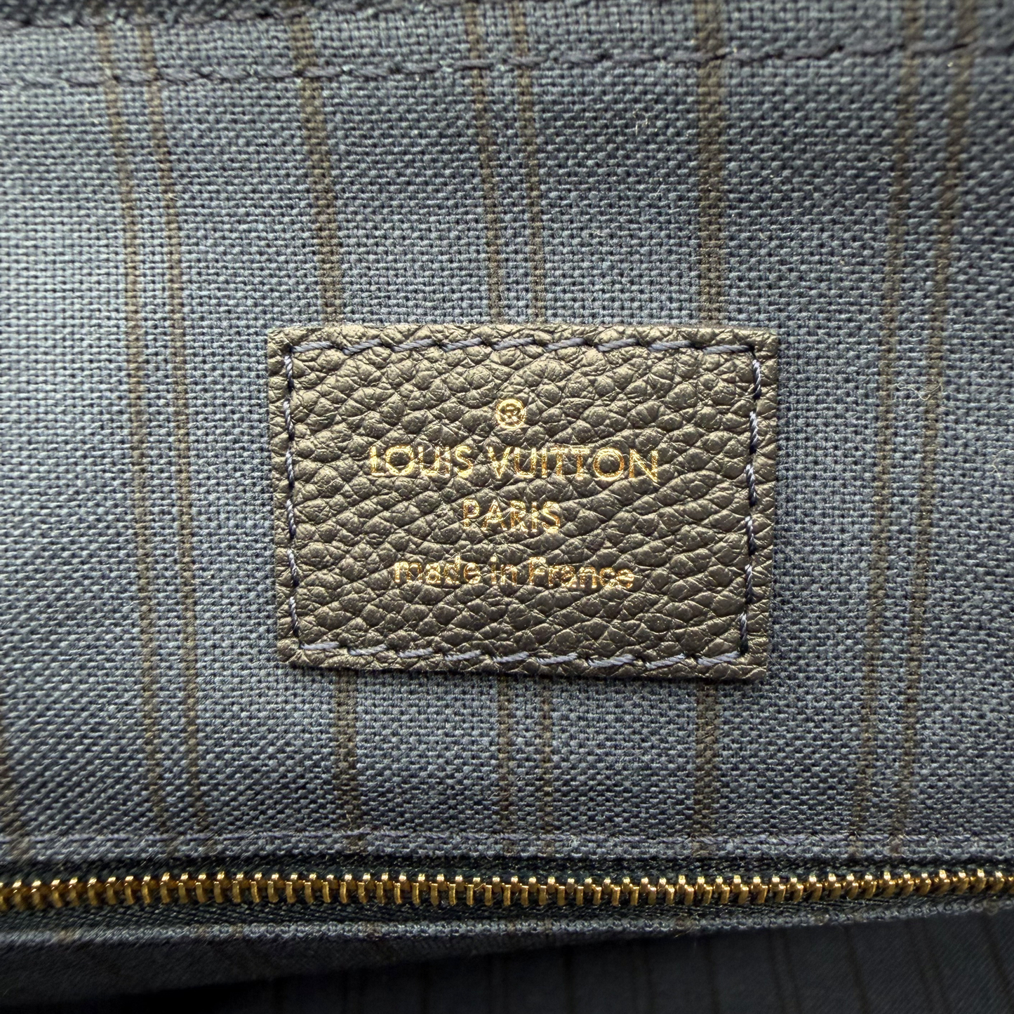 Louis Vuitton – Speedy 30 Empreinte Bleu Marine