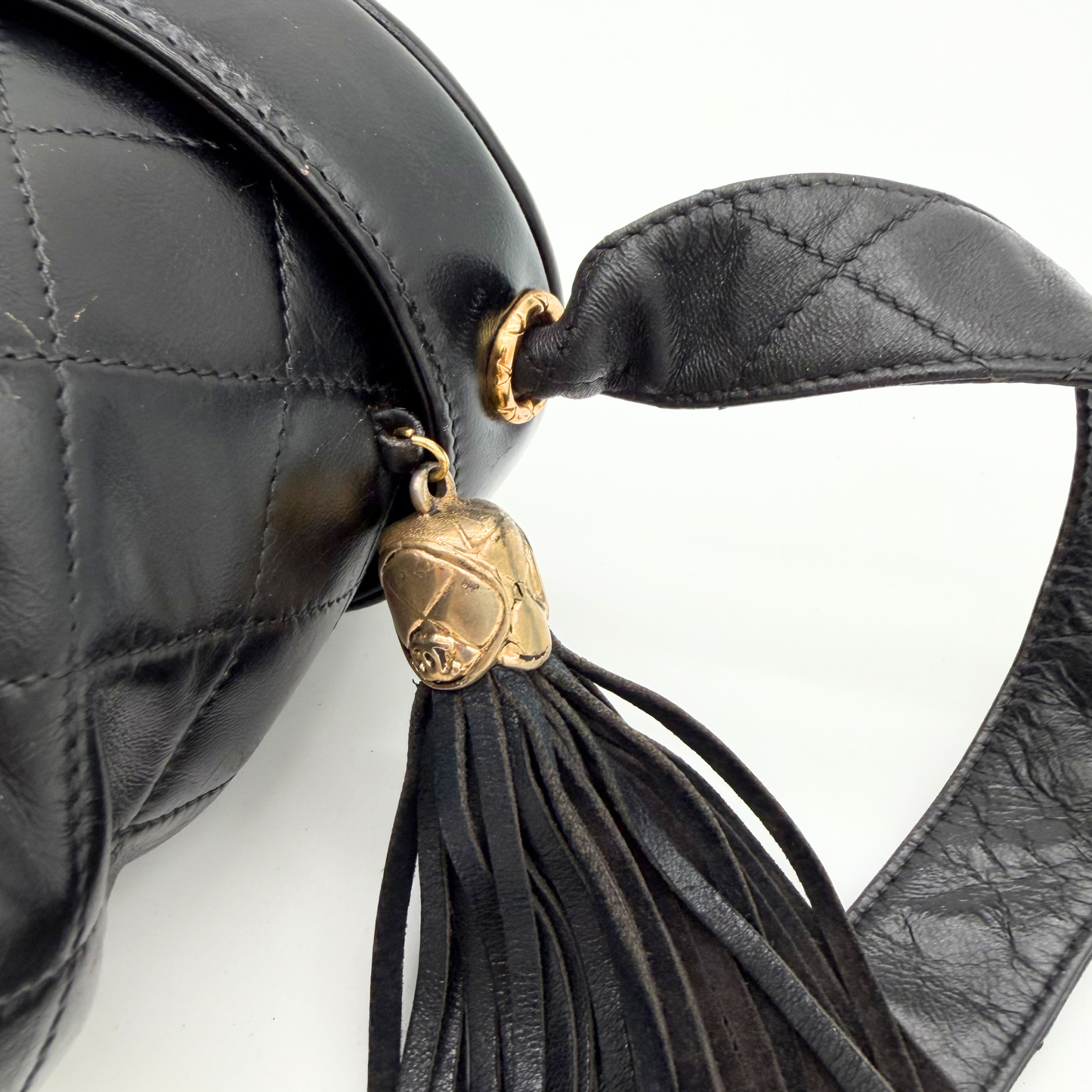 Chanel – Vanity Vintage Cuir Noir