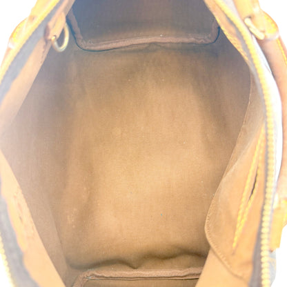 Louis Vuitton Speedy 30 toile Monogram - intérieur doublure textile brune