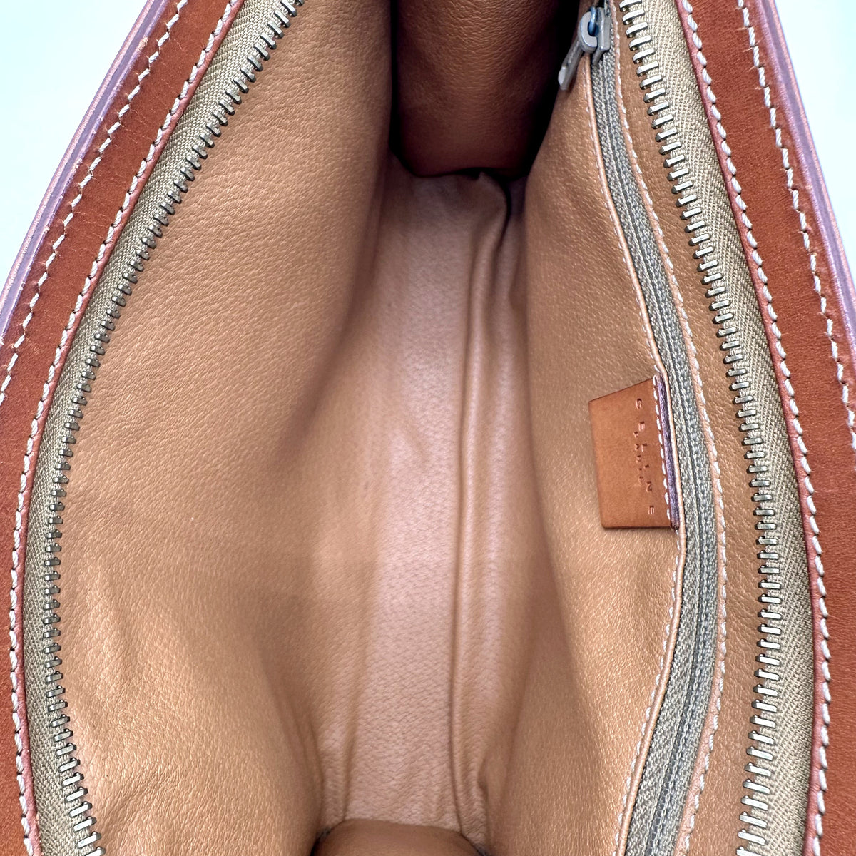 Céline Pochette Toile Macadam - intérieur, compartiment principal