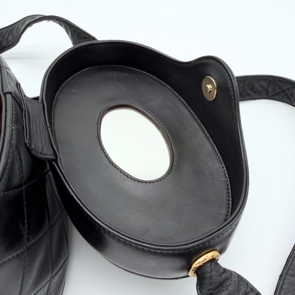 Chanel – Vanity Vintage Cuir Noir