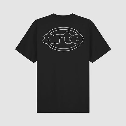 T-shirt Emblem noir Arte Antwerp