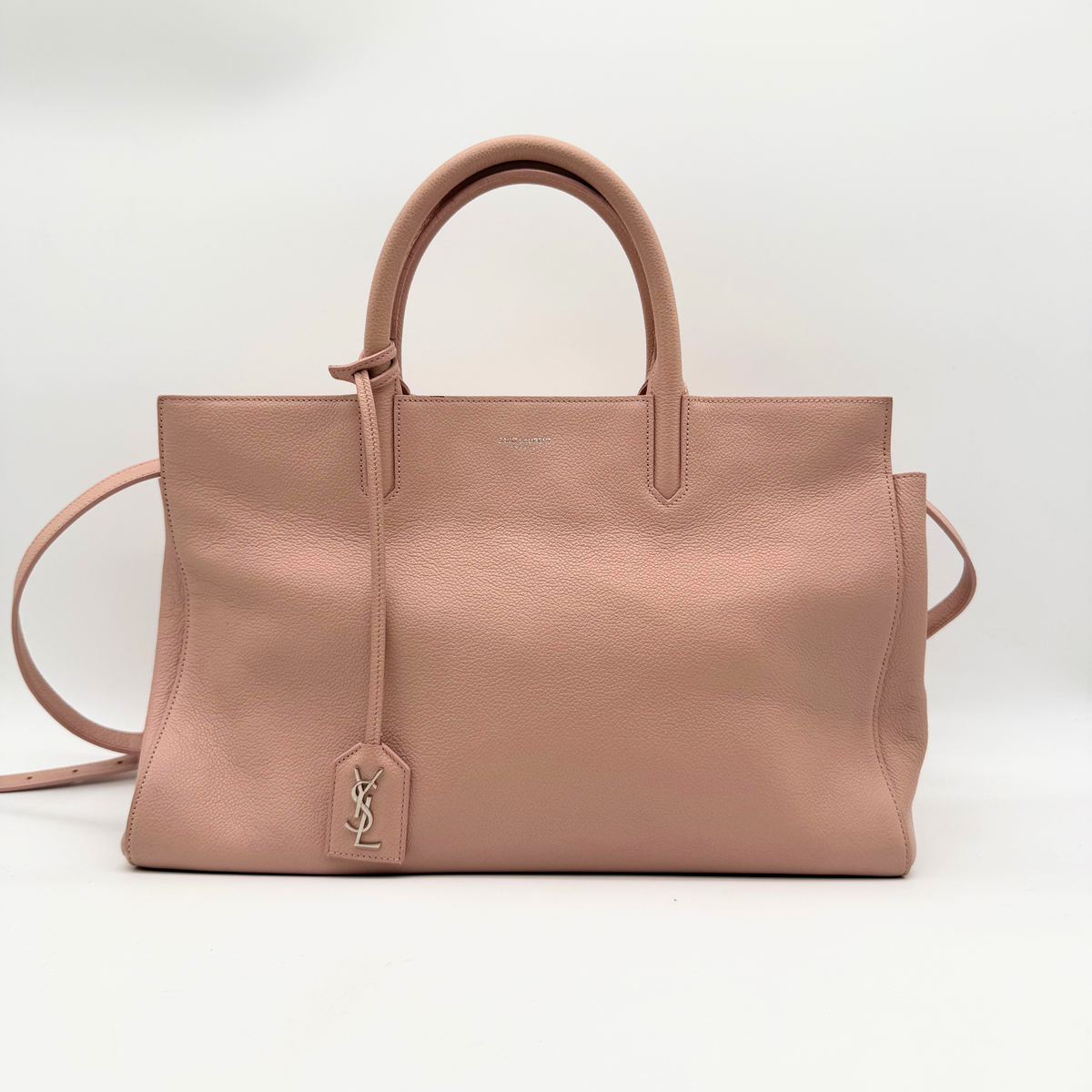 Saint Laurent - Sac à main en cuir rive gauche