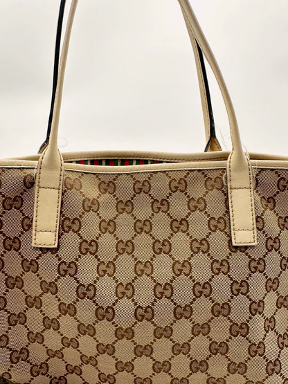 Gucci Tote toile GG - anses et bord supérieur