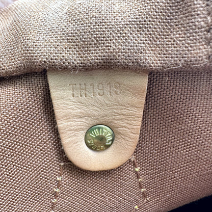 Louis Vuitton Speedy 30 Toile Monogram - intérieur, patte de cuir et code date