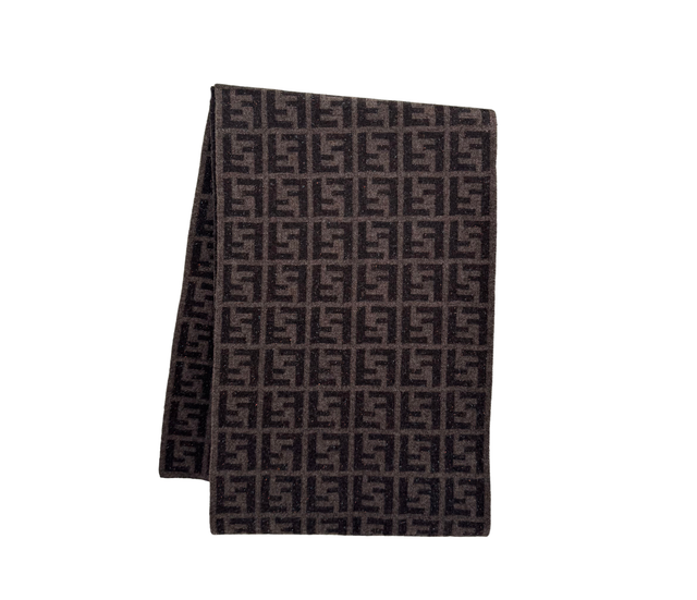 Fendi – Écharpe Zucca en Laine