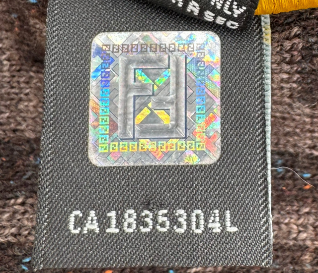 Fendi – Écharpe Zucca en Laine