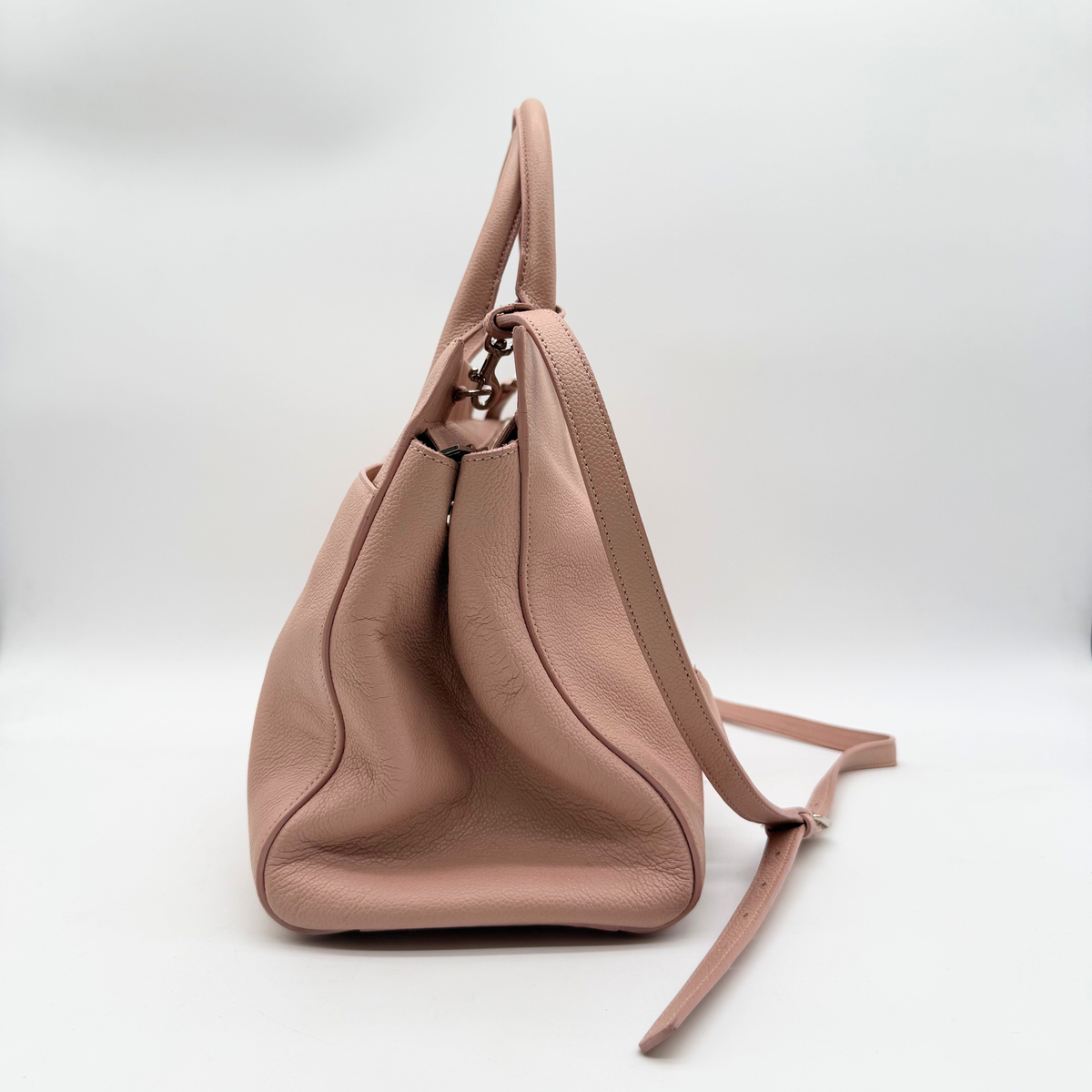 Saint Laurent - Sac à main en cuir rive gauche