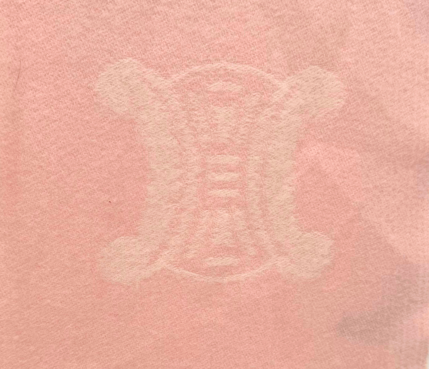 Écharpe Céline Triomphe Rose