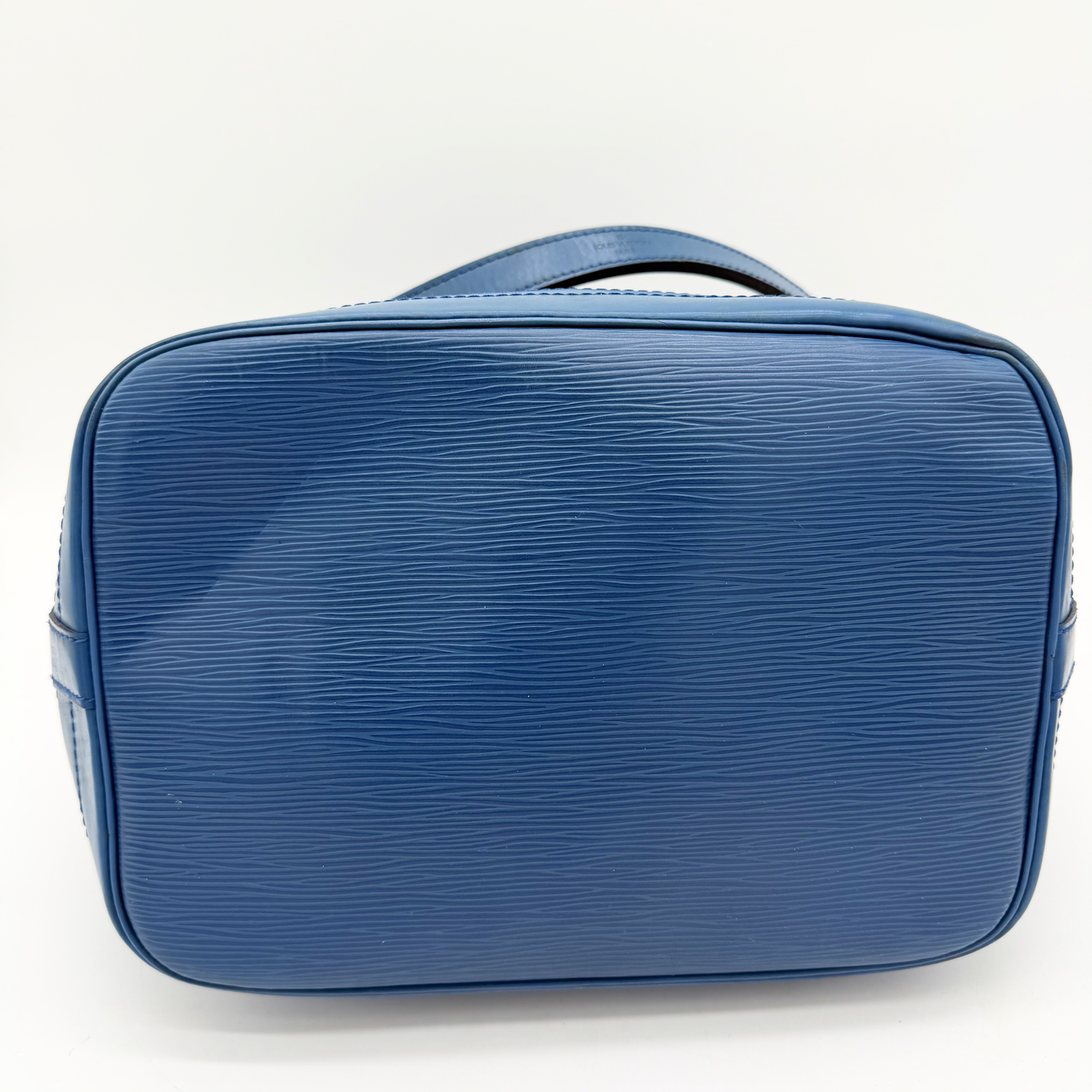 Louis Vuitton Grand Noé cuir Epi bleu