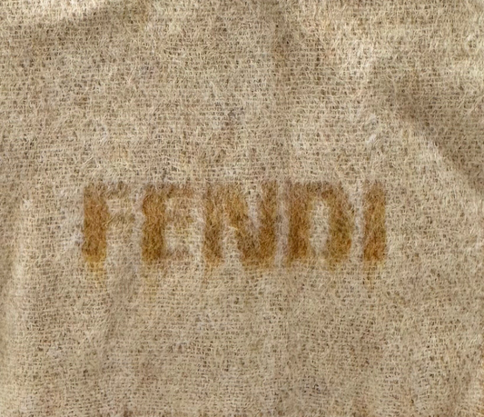Lenço Fendi – Lã & Cashmere Bege