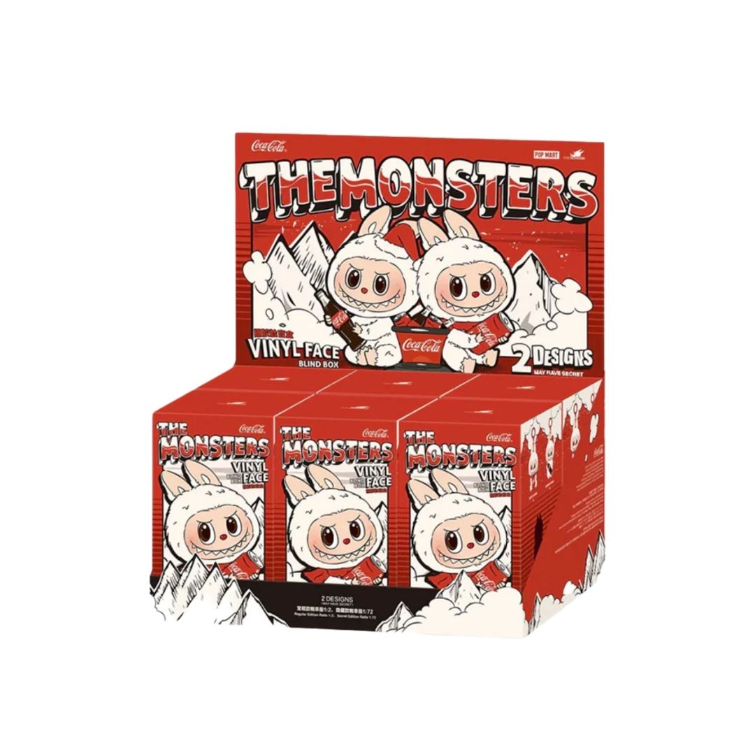 Pop Mart Labubu The Monsters Coca Cola Series Vinyl Face Sealed Case