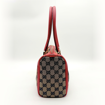 Gucci – Boston Abbey GG Beige et Rouge