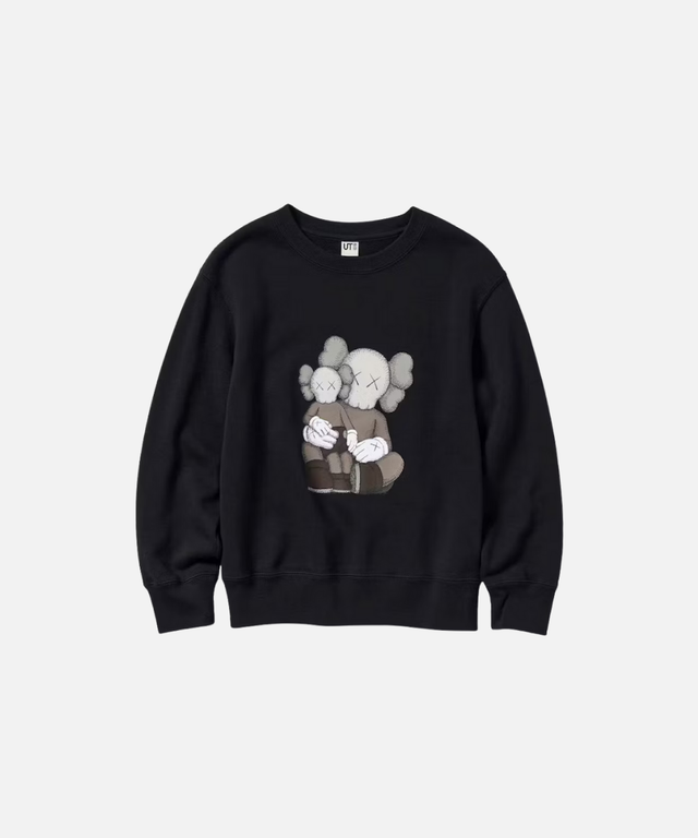 KAWS x Uniqlo Sweatshirt Black