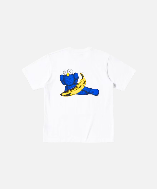 KAWS x Uniqlo Warhol UT Graphic T-shirt White Blue
