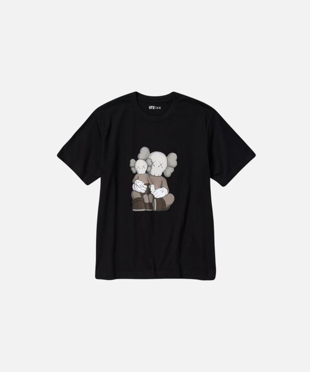 KAWS x Uniqlo UT Short Sleeve Graphic T-shirt Black