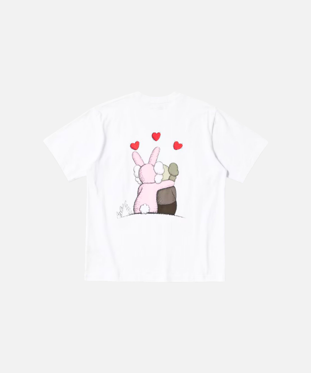 KAWS x Uniqlo Warhol UT Graphic T-shirt White Pink