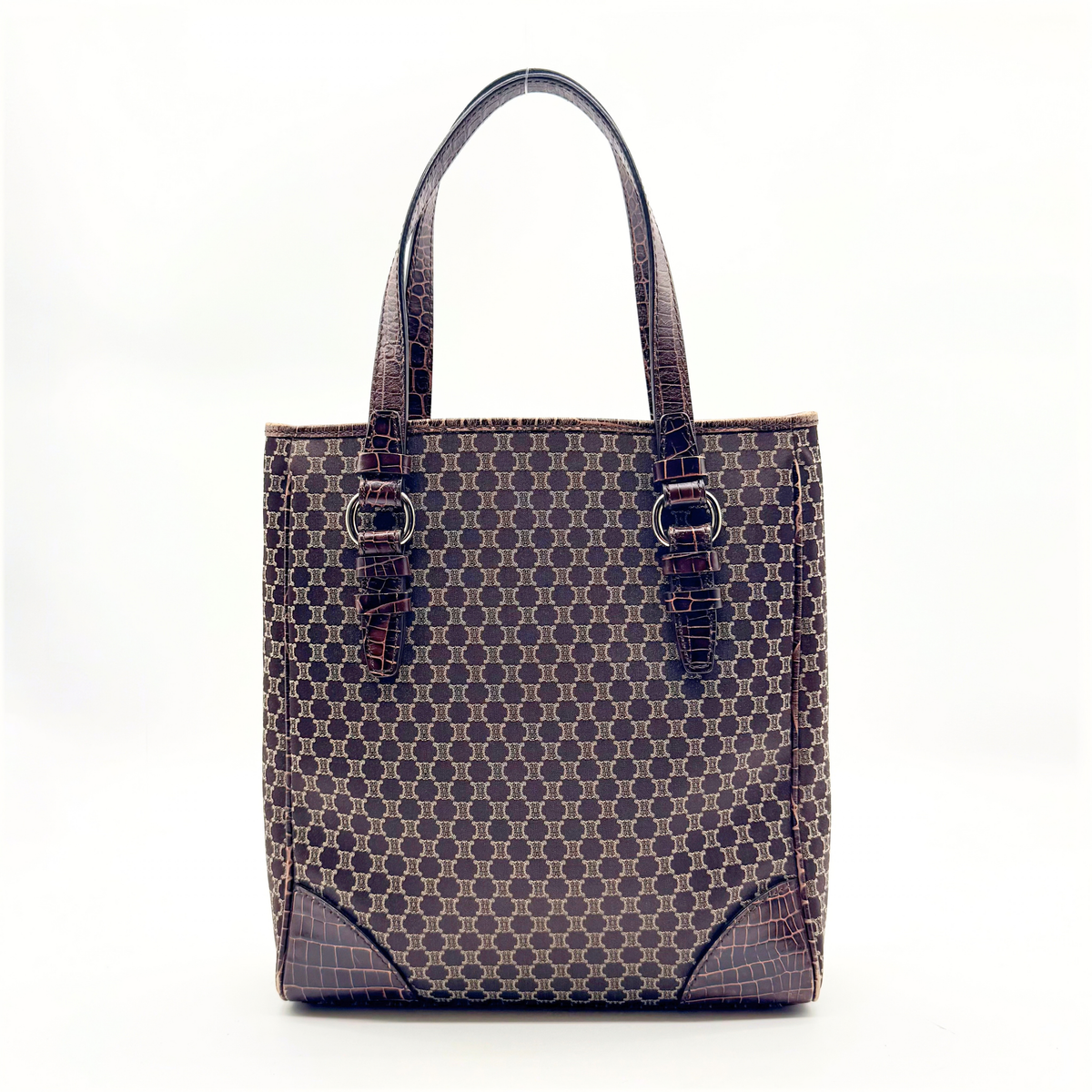 Céline – Cabas Jacquard Brun