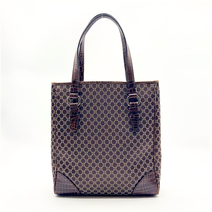 Céline – Cabas Jacquard Brun